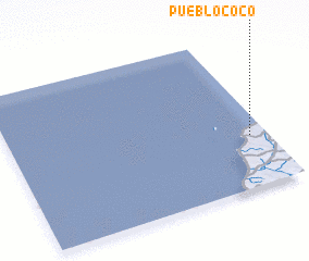 3d view of Pueblo Coco