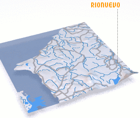 3d view of Río Nuevo