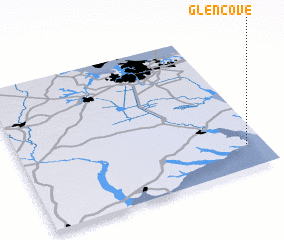 3d view of Glen Cove