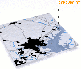 3d view of Perry Point