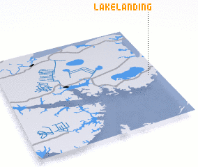 3d view of Lake Landing