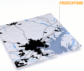 3d view of Frenchtown
