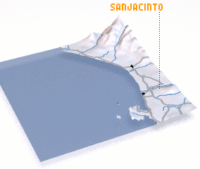 3d view of San Jacinto