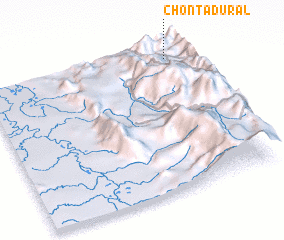 3d view of Chontadural