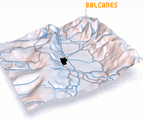 3d view of Balcanes