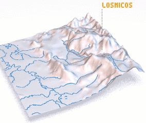 3d view of Los Micos