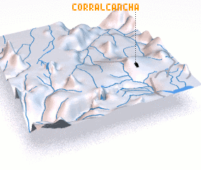 3d view of Corral Cancha