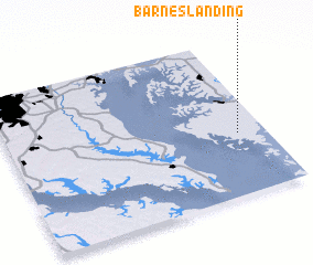 3d view of Barnes Landing