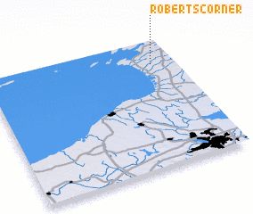 3d view of Roberts Corner