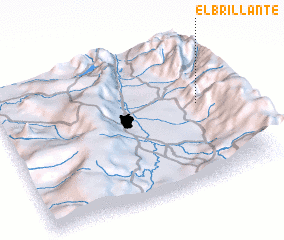 3d view of El Brillante