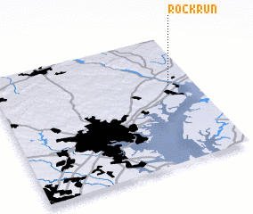 3d view of Rock Run
