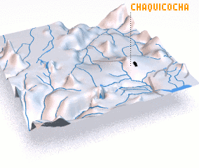 3d view of Chaquicocha