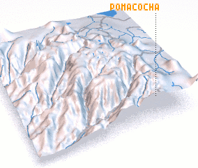 3d view of Pomacocha