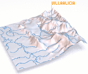 3d view of Villa Alicia