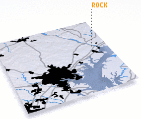 3d view of Rock