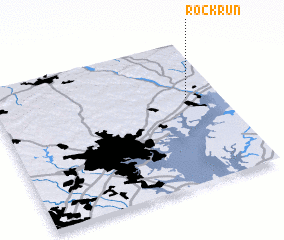 3d view of Rock Run