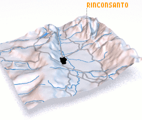 3d view of Rincón Santo