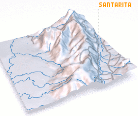 3d view of Santa Rita