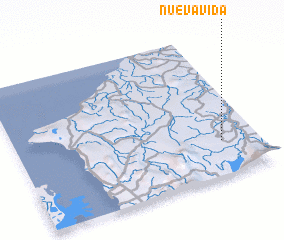 3d view of Nueva Vida