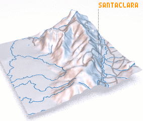 3d view of Santa Clara