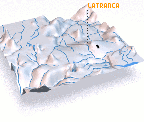 3d view of La Tranca