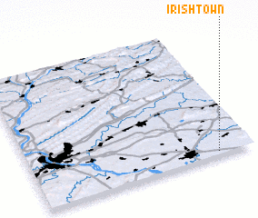 3d view of Irishtown