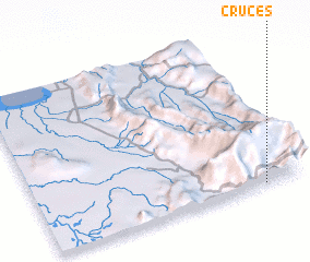 3d view of Cruces