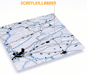 3d view of Schuylkill Haven
