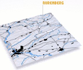 3d view of Nuremberg