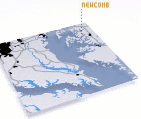 3d view of Newcomb