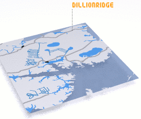 3d view of Dillion Ridge