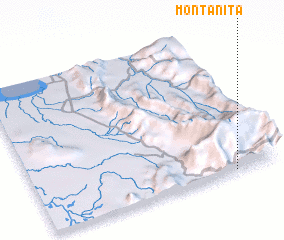 3d view of Montañita