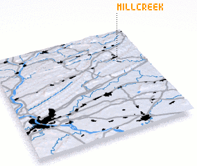 3d view of Mill Creek