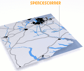 3d view of Spences Corner