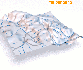 3d view of Churubamba