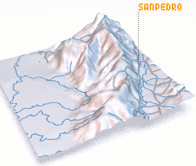 3d view of San Pedro