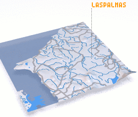 3d view of Las Palmas