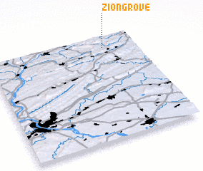 3d view of Zion Grove