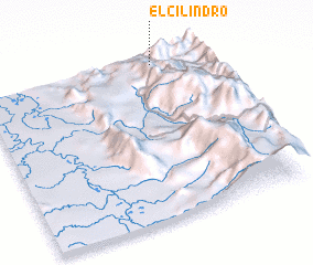 3d view of El Cilindro