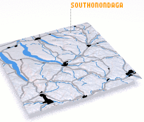 3d view of South Onondaga