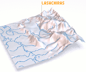 3d view of Las Achiras