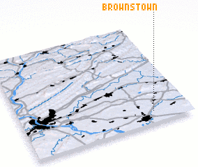 3d view of Brownstown