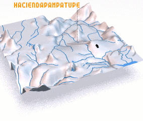 3d view of Hacienda Pampa Tupe