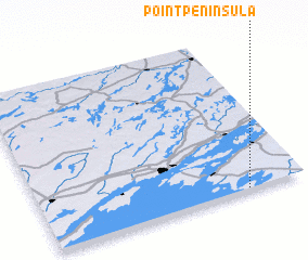 3d view of Point Peninsula