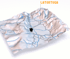 3d view of La Tortuga