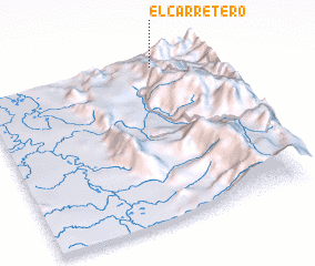 3d view of El Carretero