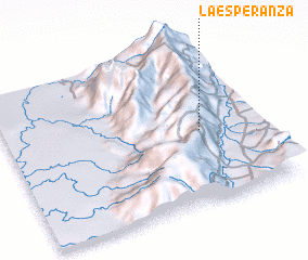 3d view of La Esperanza