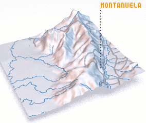 3d view of Montañuela