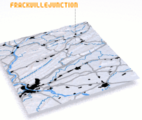 3d view of Frackville Junction