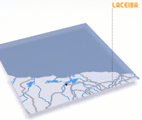 3d view of La Ceiba